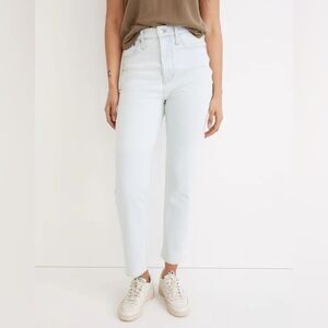 Madewell The Momjean in Bloomfield Wash: TENCEL™ Denim Edition Sz 32